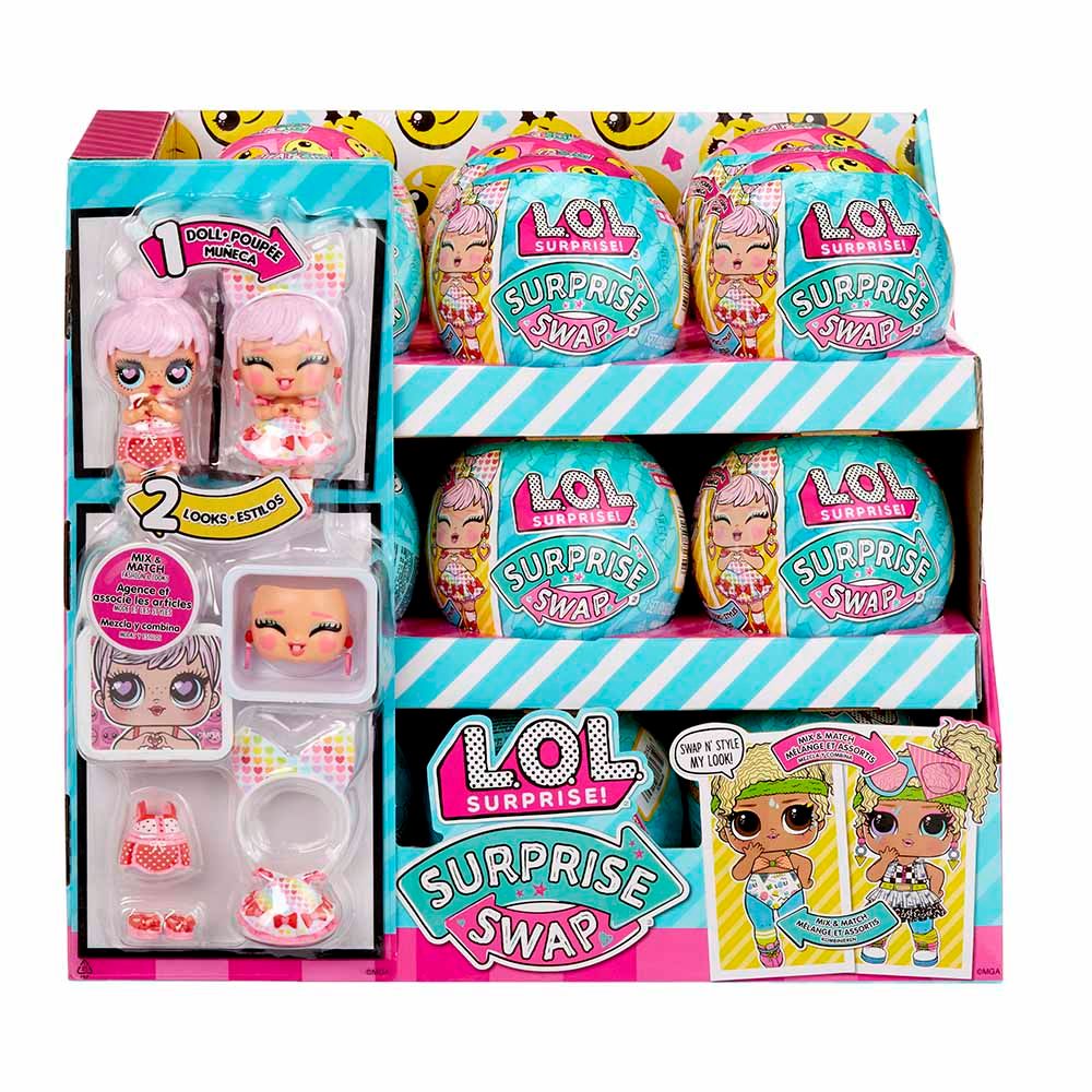 L.O.L. Surprise - Surprise Swap Tot Fashion Doll - 6pcs - Style May Vary