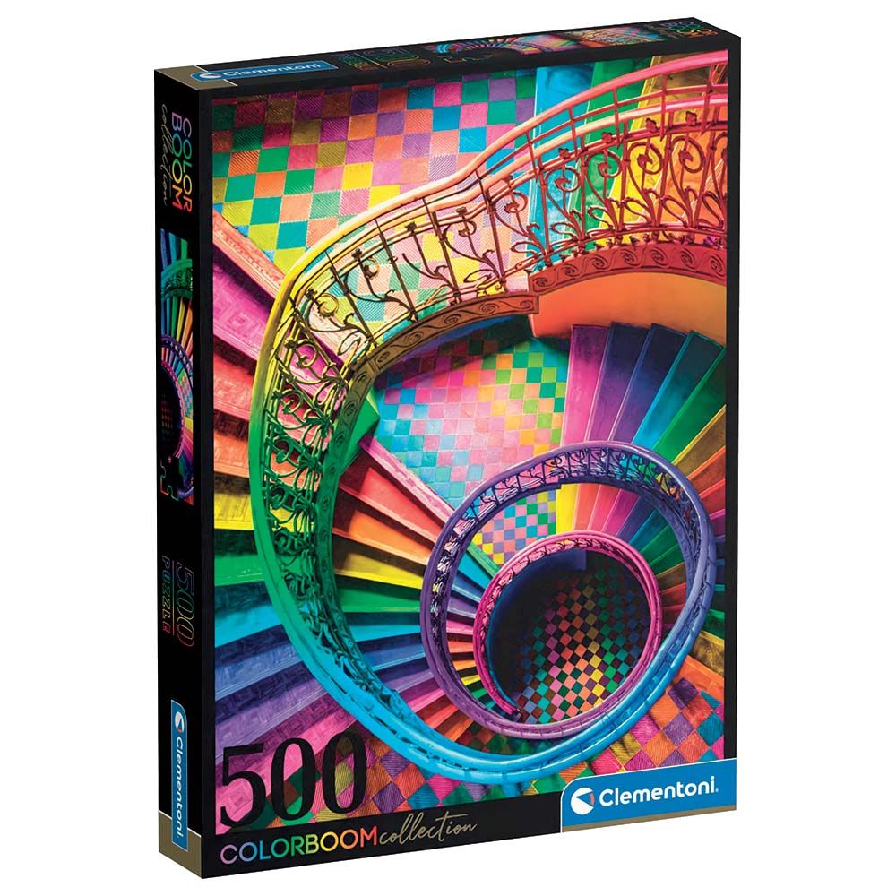 Clementoni - Stair Colorboom Puzzle - 500pcs