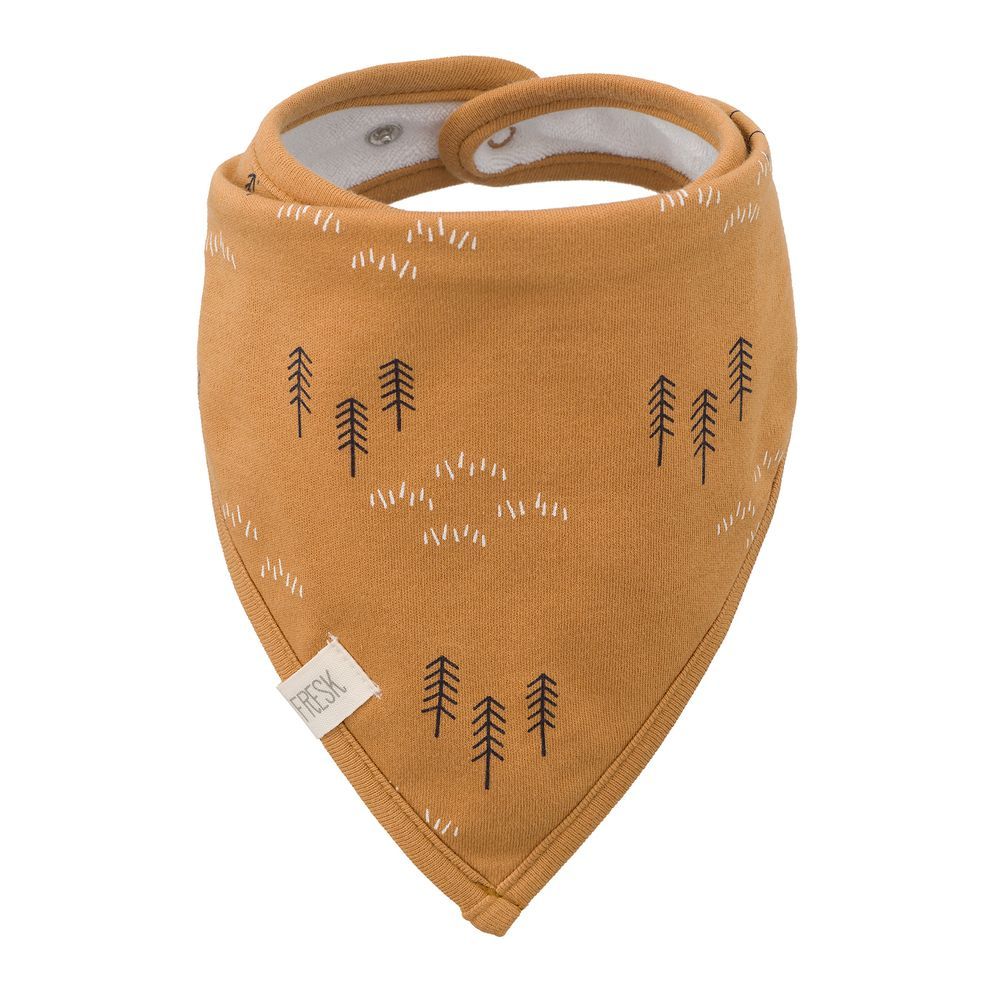 Fresk - Bandana Bib - Woods Spruce Yellow