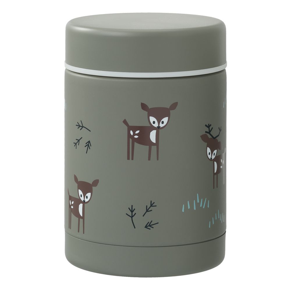 Fresk - Thermos Food Jar - Deer Olive - 300 ml