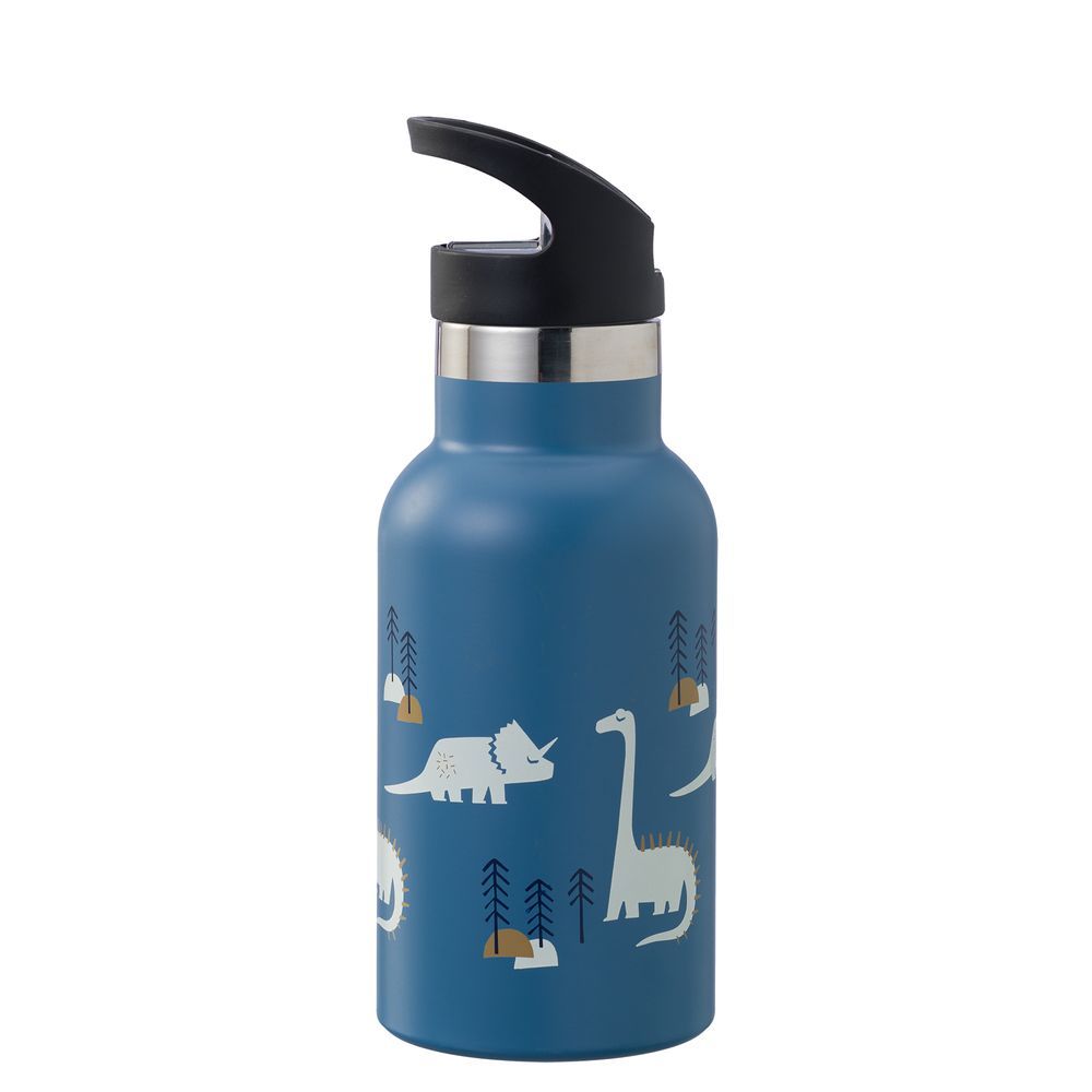 Fresk - Insulated Water Bottle - Dino - 2 Lids - 350ml