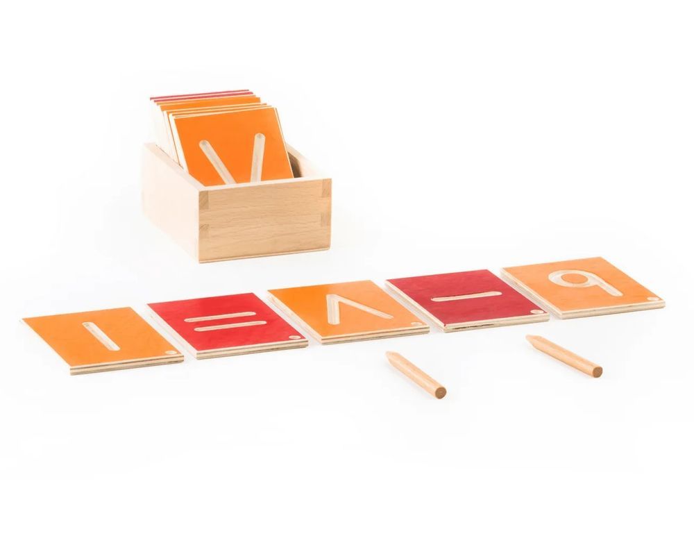 Edu Fun - Trace Me Arabic Numbers Early Learning Toy Set - 18pcs