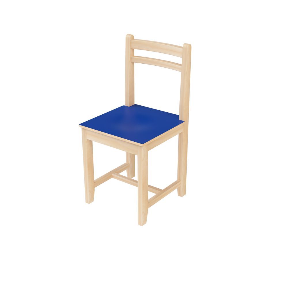 Edu Fun - Classic Plus Kids Chair - Blue - 35 cm