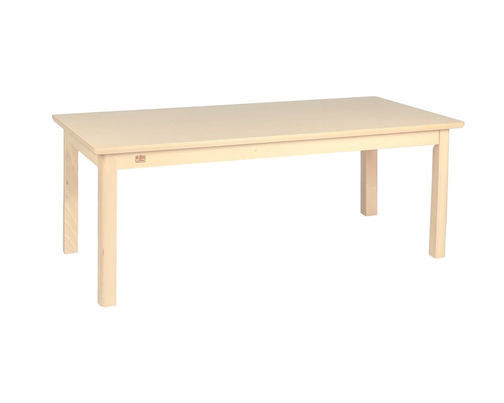 Edu Fun - Elegance Rectangular Table With 4 Legs Set - 46 cm