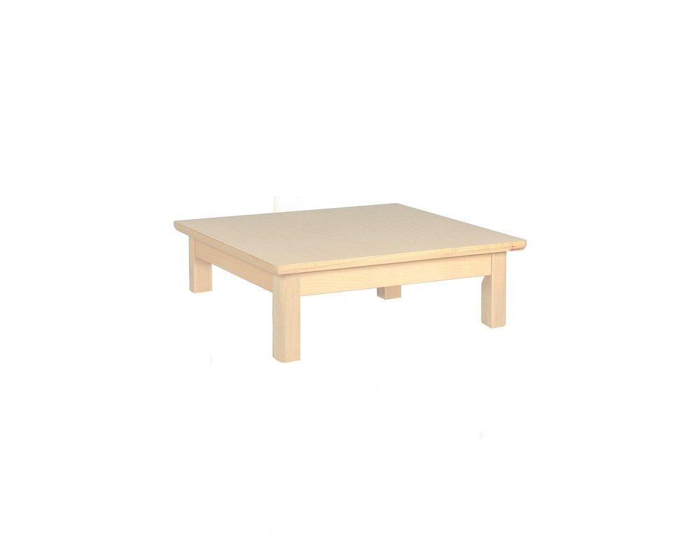 Edu Fun - Elegance Square Table With 4 Legs - Woody - 30 cm