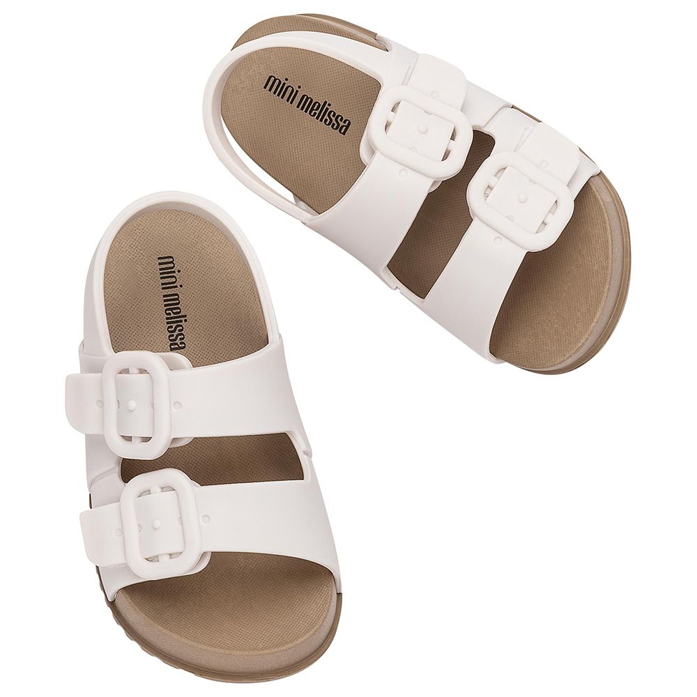 Mini Melissa - Cozy Sandal - Brown/White