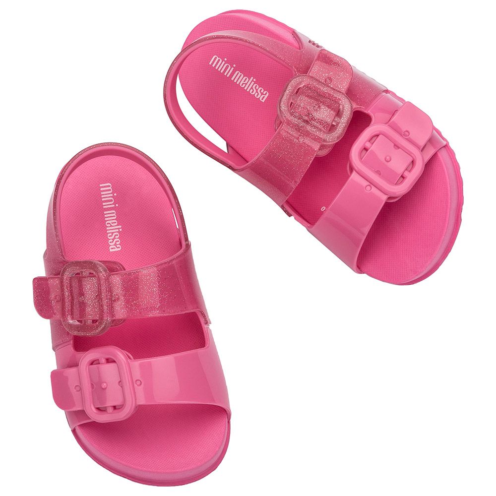 Mini Melissa - Cozy Sandal - Glitter Pink