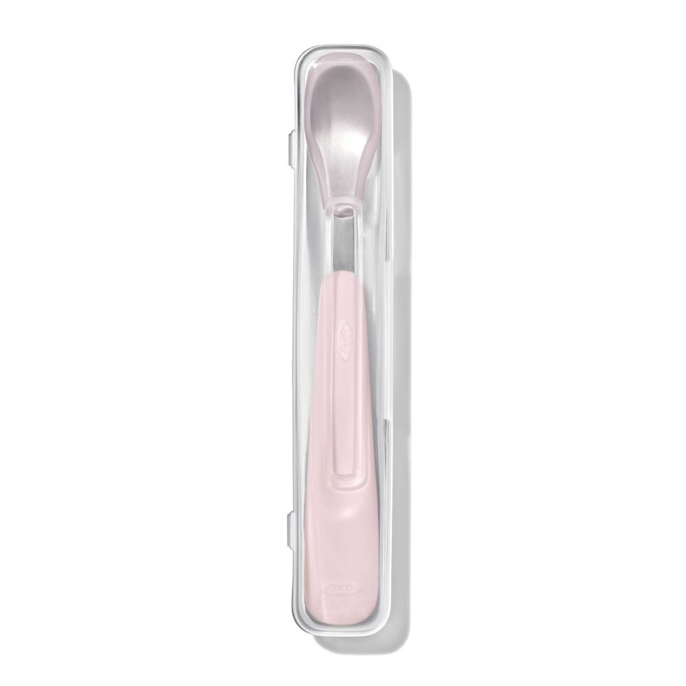 Oxo-Tot - On The Go Feeding Spoon - Blossom