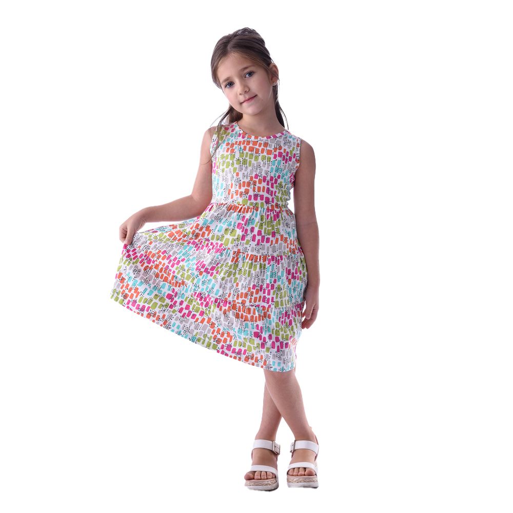 Victor and Jane - Girls' Tiered Dress