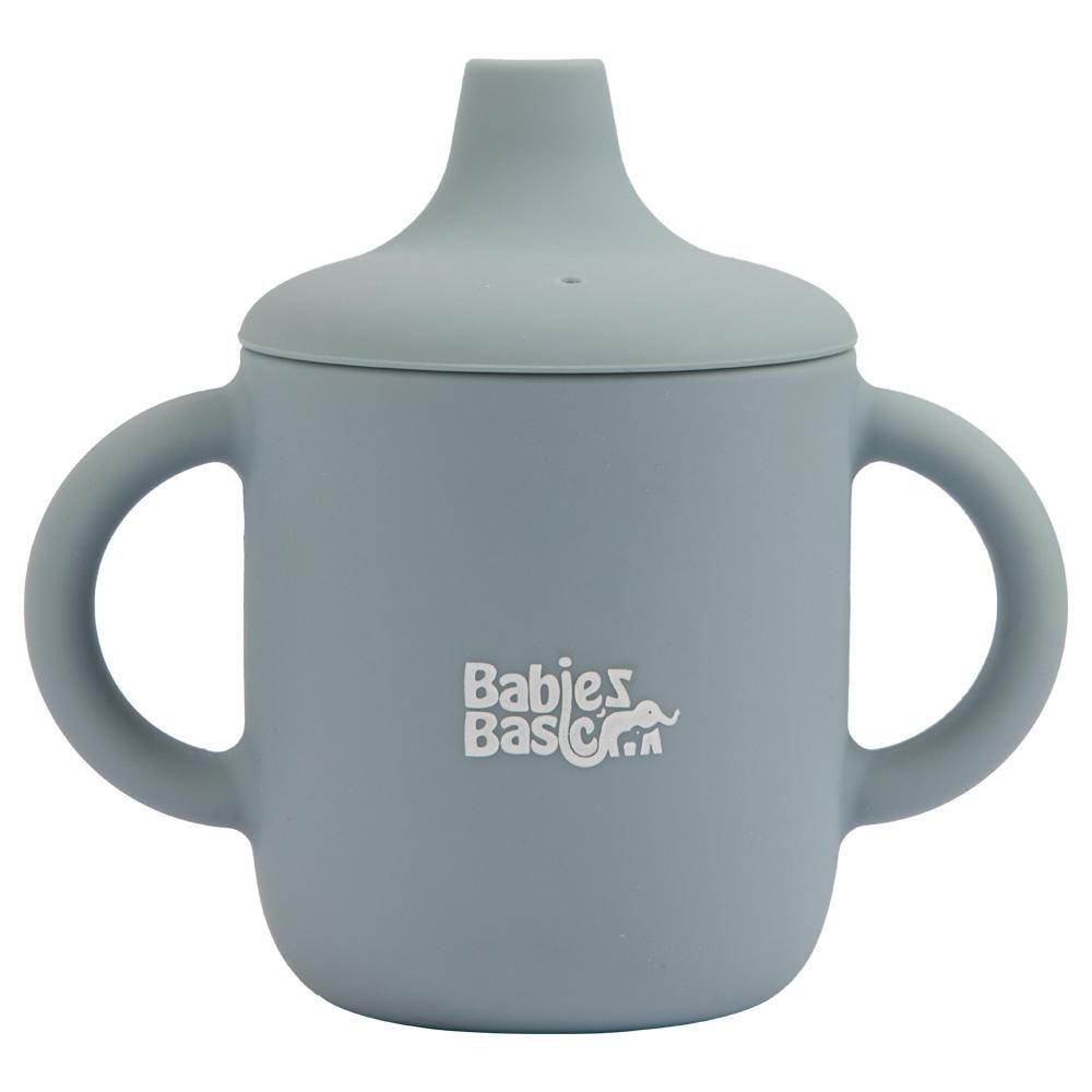 Babies Basic - Stage 1 Silicone Trainer Cup - Blue