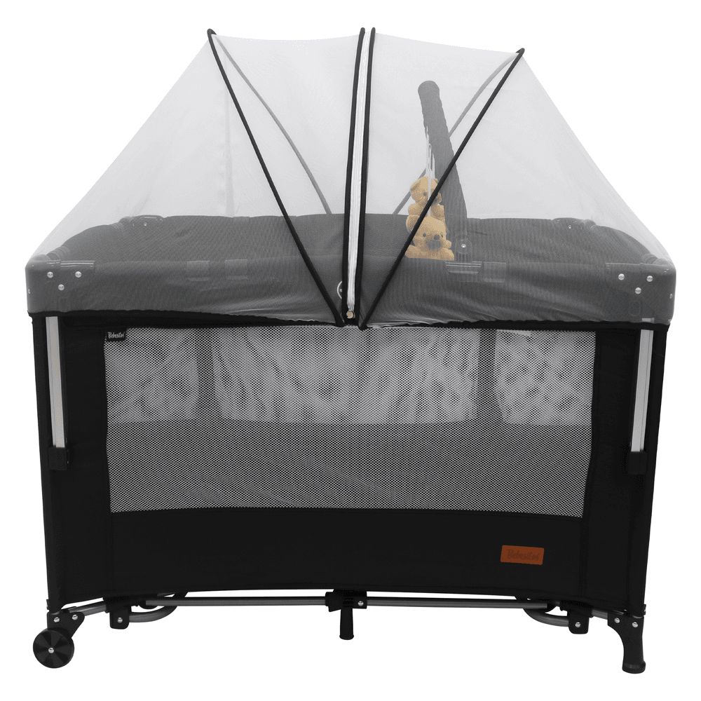 Bebesitos - Next To Me Nursery Center Bassinet And Playard - Black