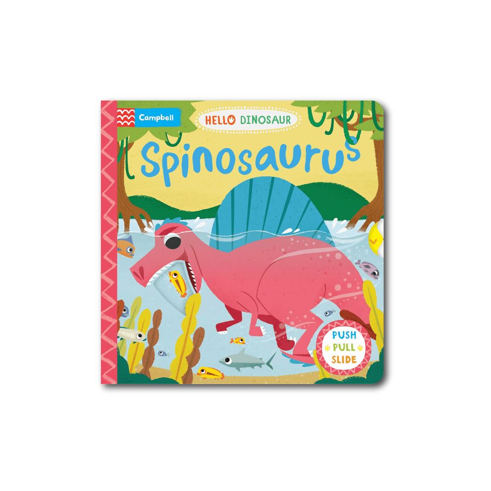 Spinosaurus - A Push Pull Slide Dinosaur Book