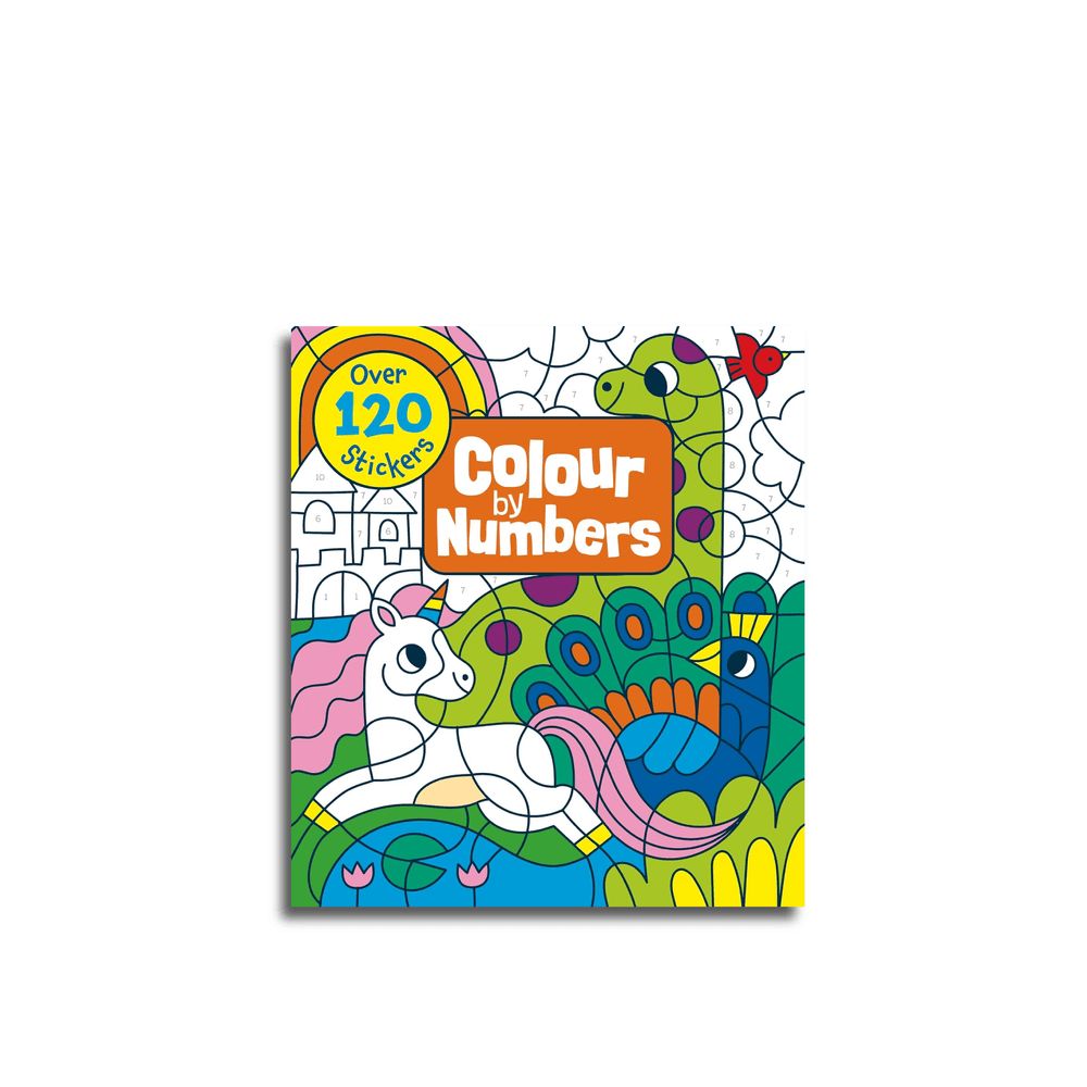 Colour By Numbers : Over 120 Stickers