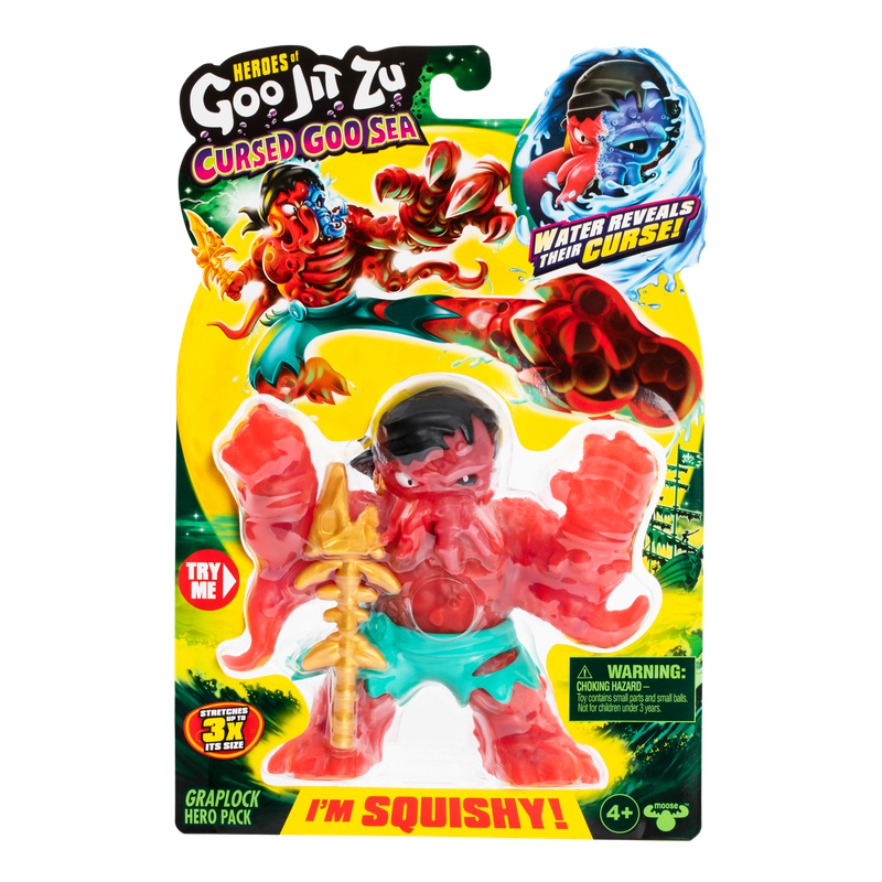 Heroes Of Goo Jit Zu - Cursed Goo Sea S10 Hero Pack - Graplock