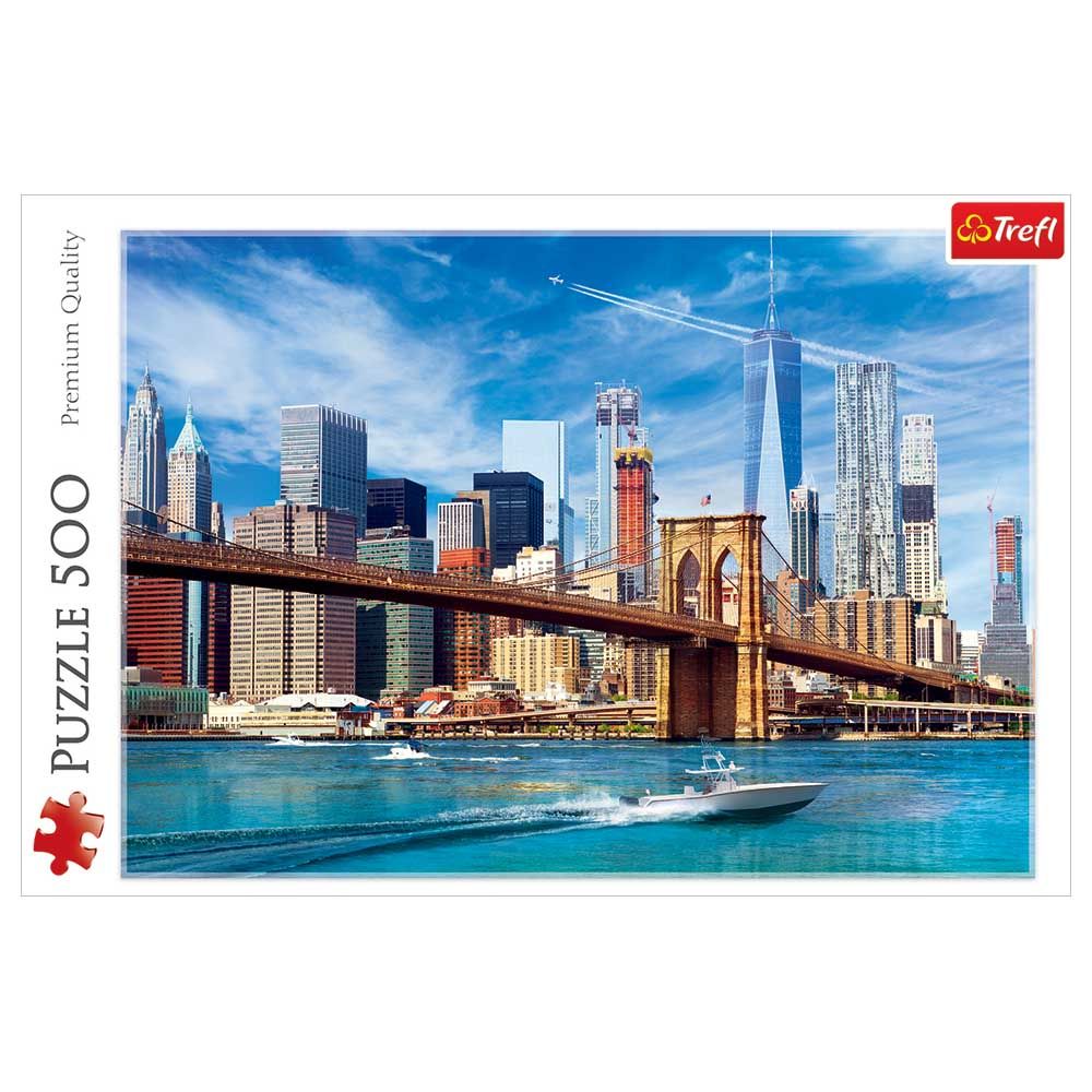 Trefl Puzzle - View Of New York Puzzle - 500pcs