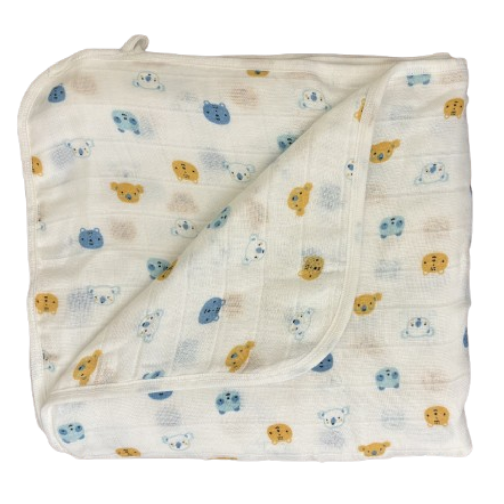 Tummy - Baby Essential Bear Pattern Blanket