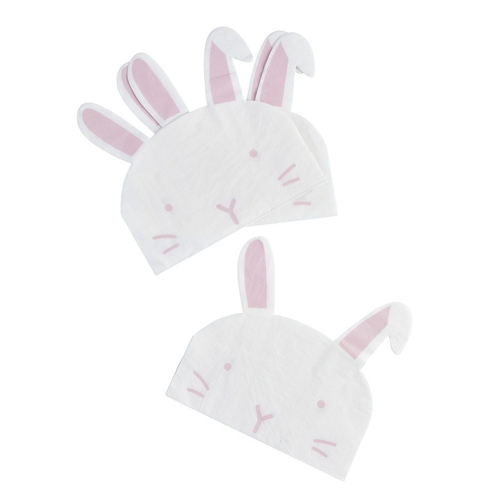 Party Magic - Bunny Paper Napkin - Pack of 20