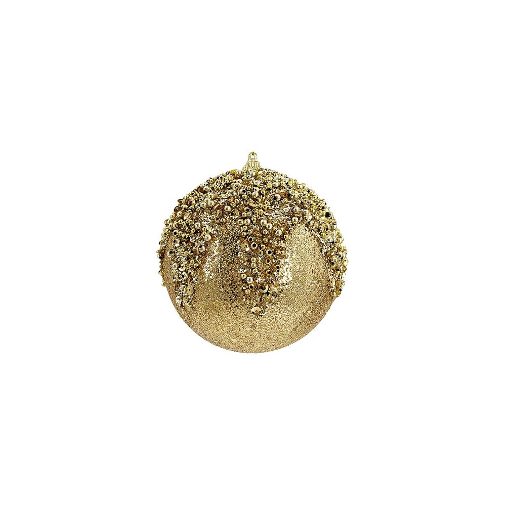 Christmas Magic - Christmas Designer Baubles - Gold - 12 cm - 2 Pcs