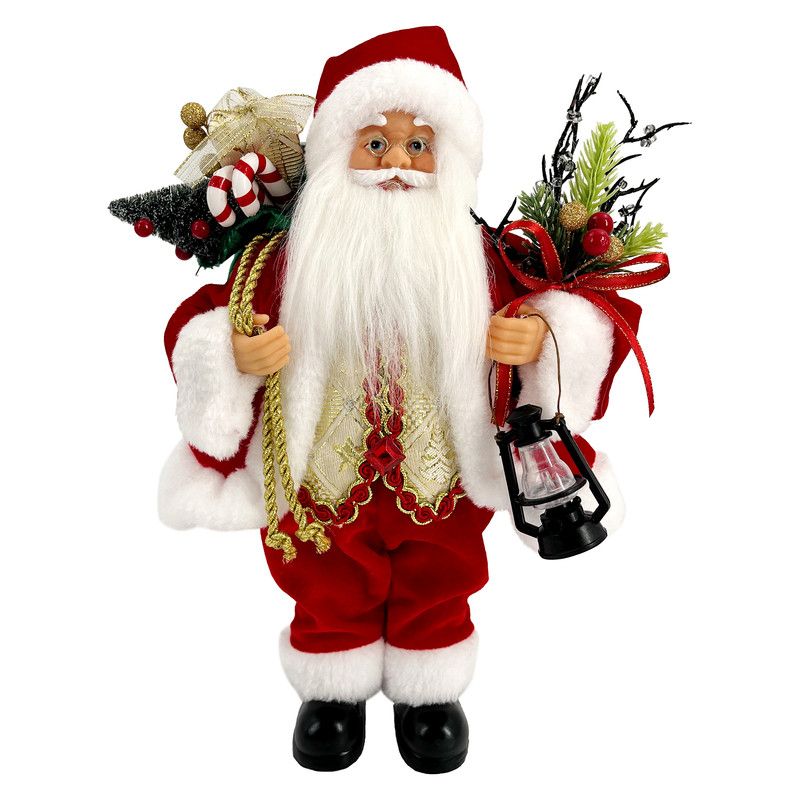 Christmas Magic - Standing Santa - 30 cm