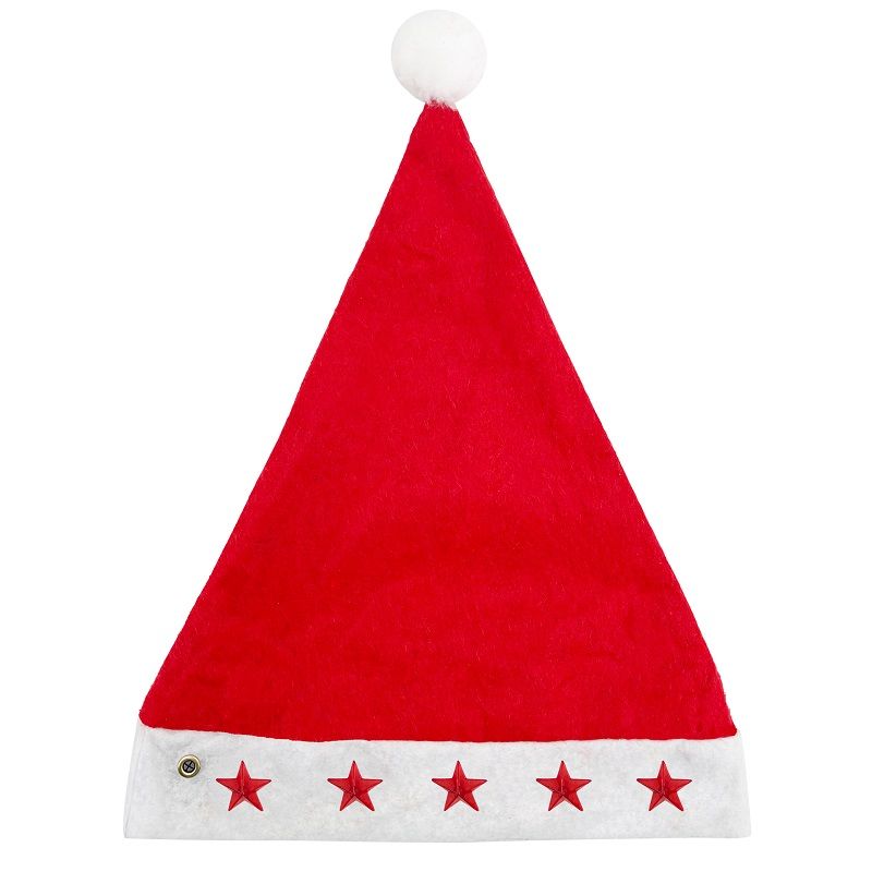 Christmas Magic - Light Up Santa Hat - Adult Size - 1 Pc