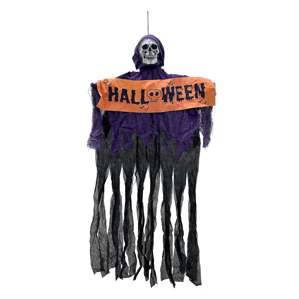 Party Magic - Halloween Hanging Reaper With Lights