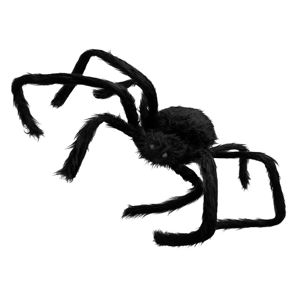 Party Magic - Halloween Spider With Lights - Black