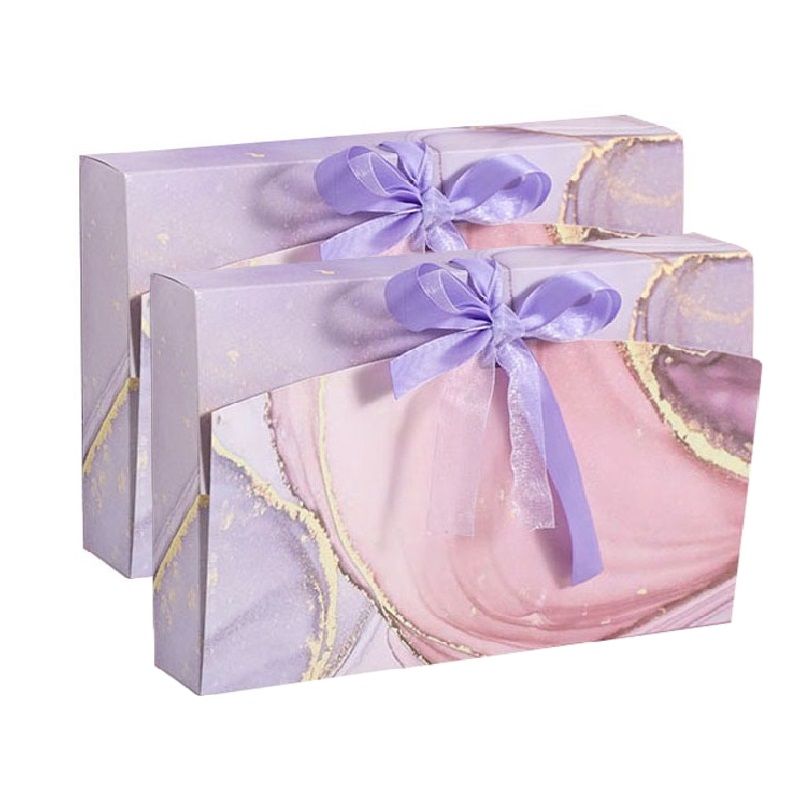 Y-PaperCo. - Pink Marble Gift Box - M - Pack of 2