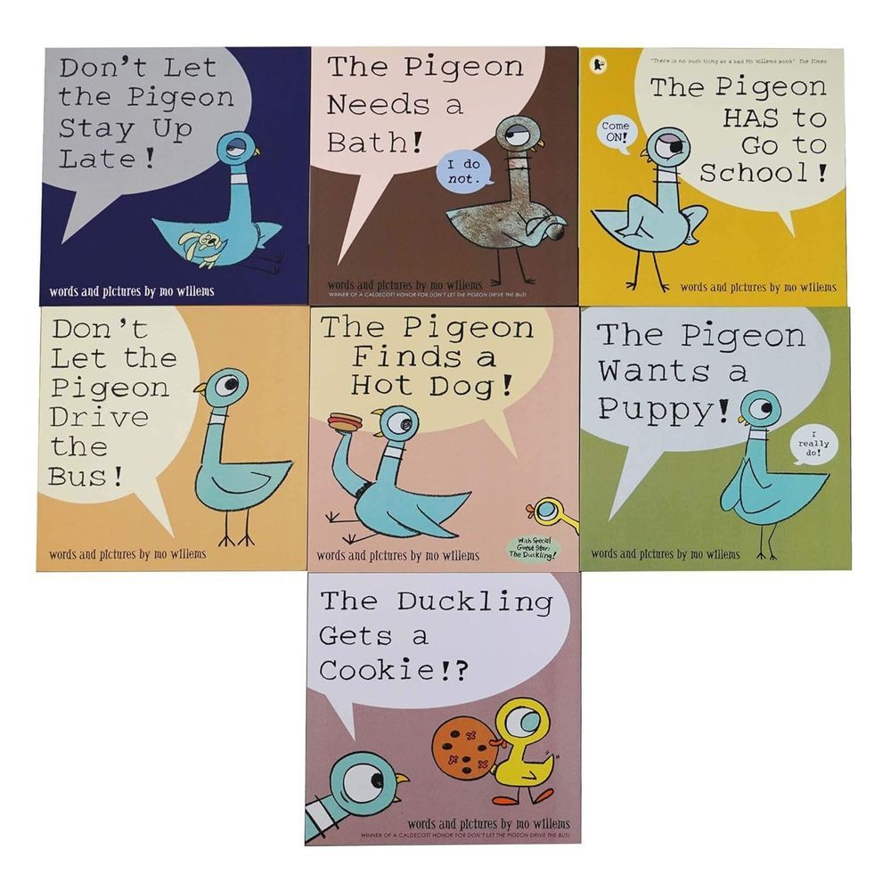 Pigeon Series Books Collection Set - Pack of 7