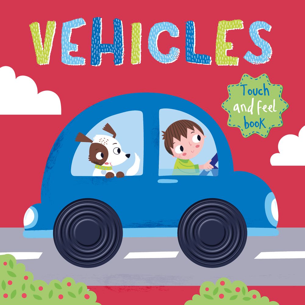 Touch And Feel Book - Vehicles