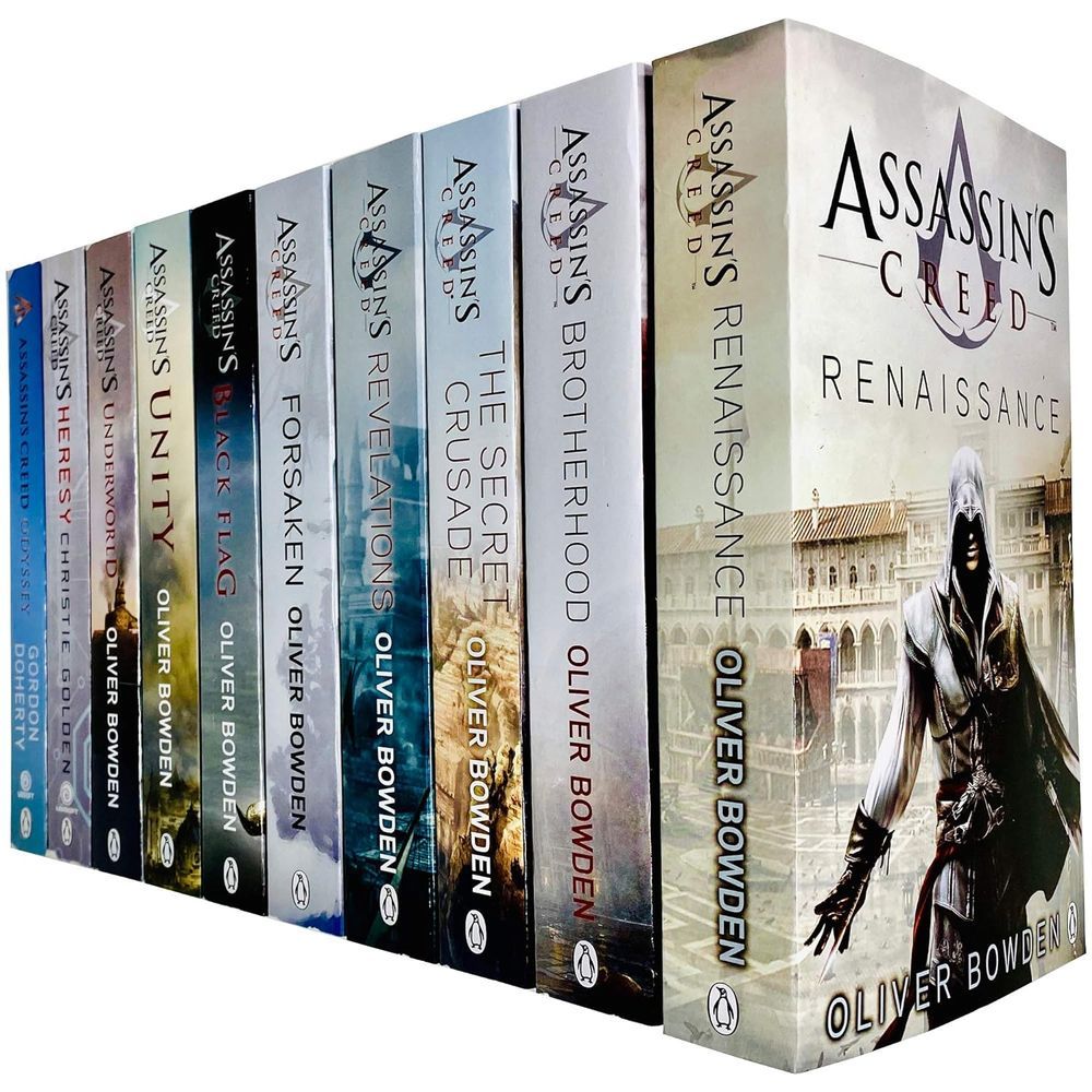 Assassins Creed Books - Pack of 10