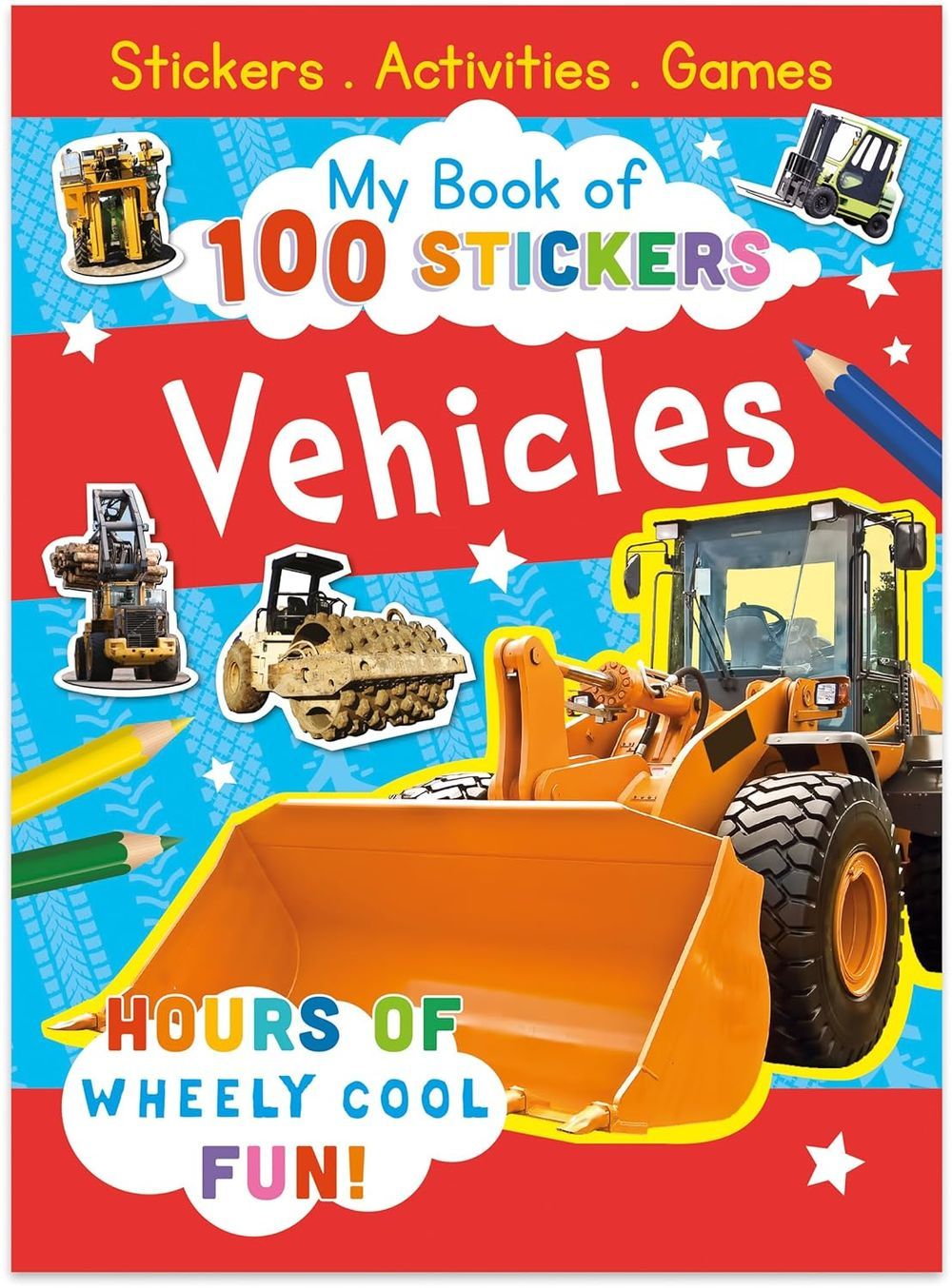 My Book Of 100 Stickers - Vehicles