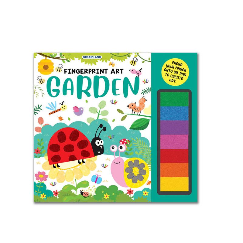 Fingerprint Art Book - Garden