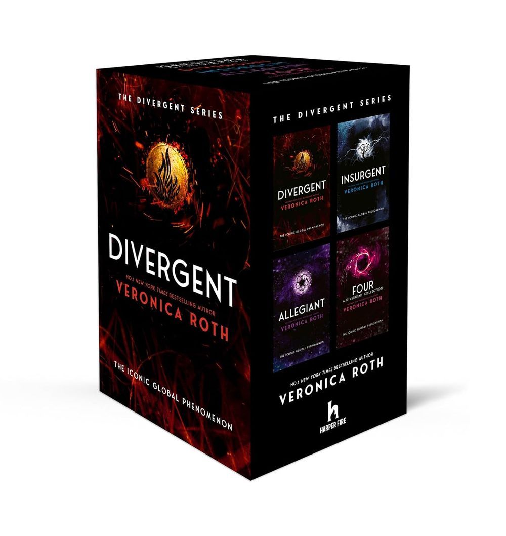 Divergent Series Books Box Set - 1 To 4