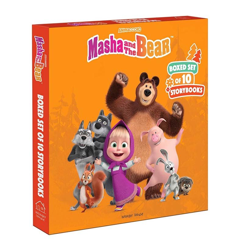 Masha And The Bear Story Books - Pack of 10