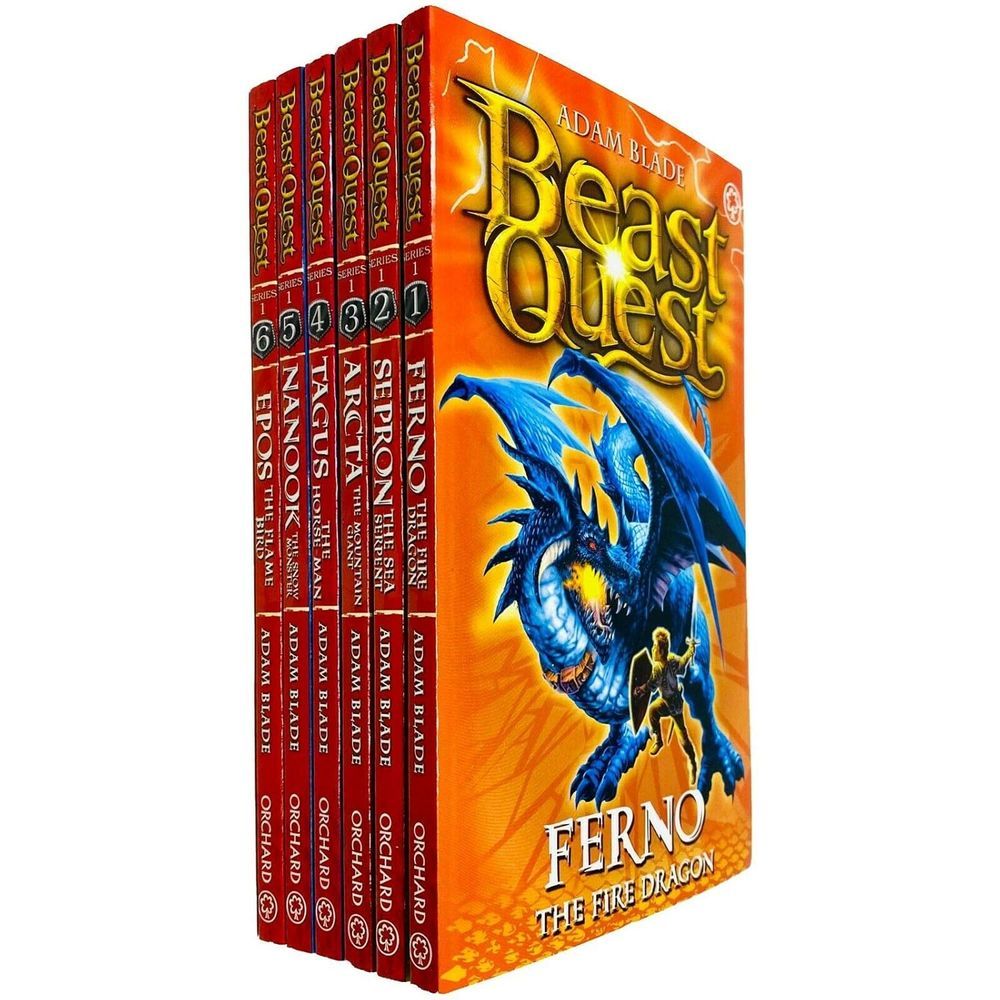 Beast Quest Series 1 Collection - Pack of 6