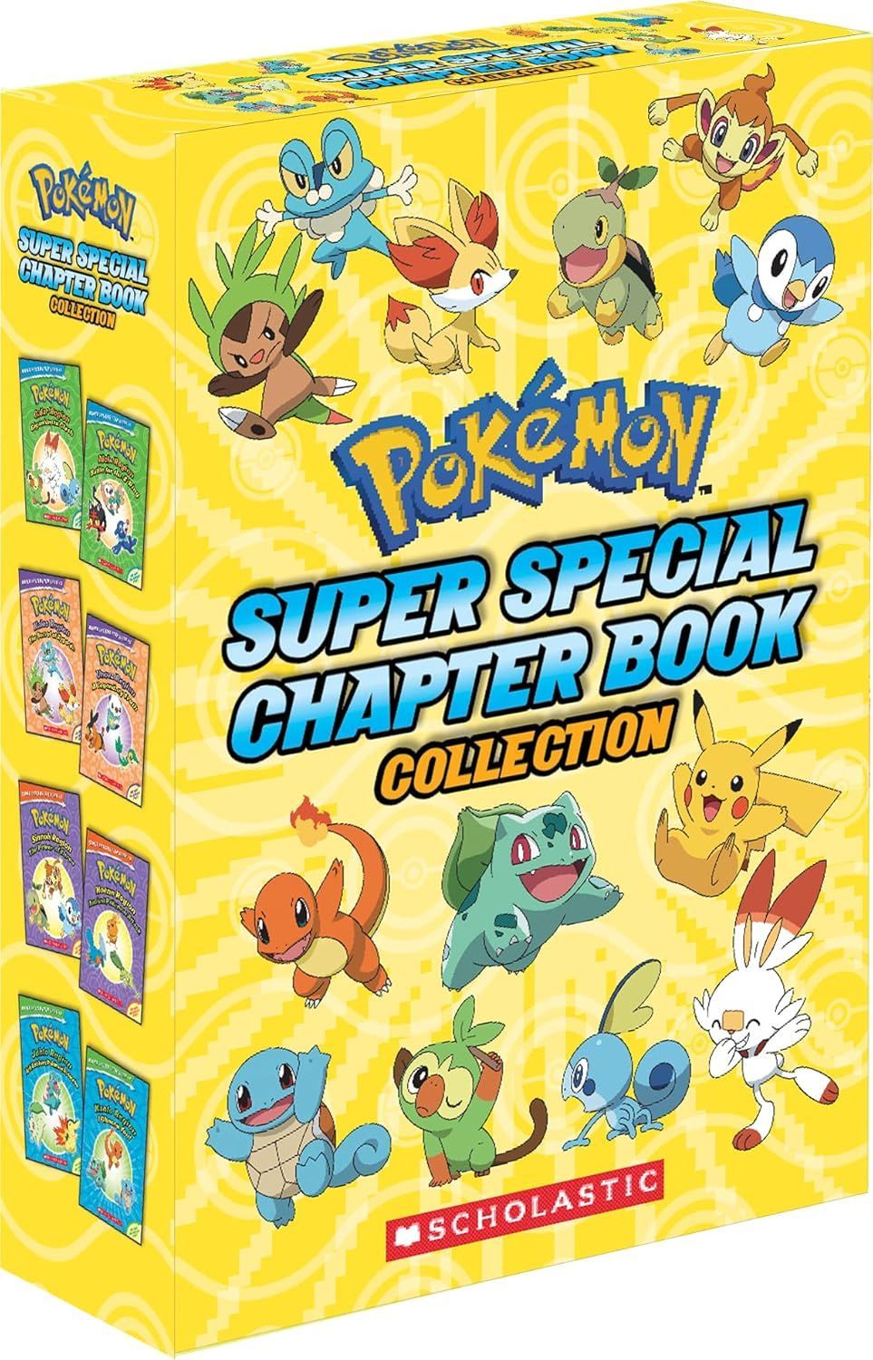 Pokemon Super Special Chapter Books - Pack of 4