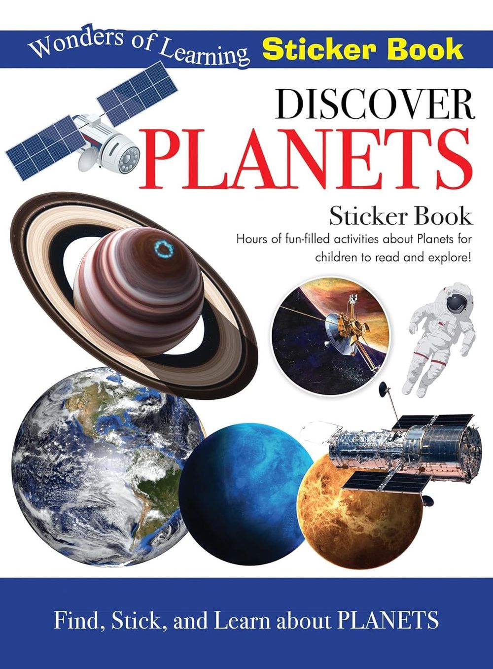 Sticker Book - Discover Planets