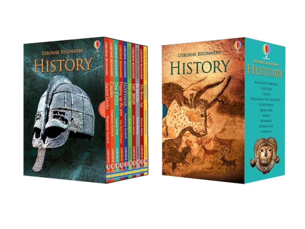 Usborne Beginners History Books Set: Pack of 10