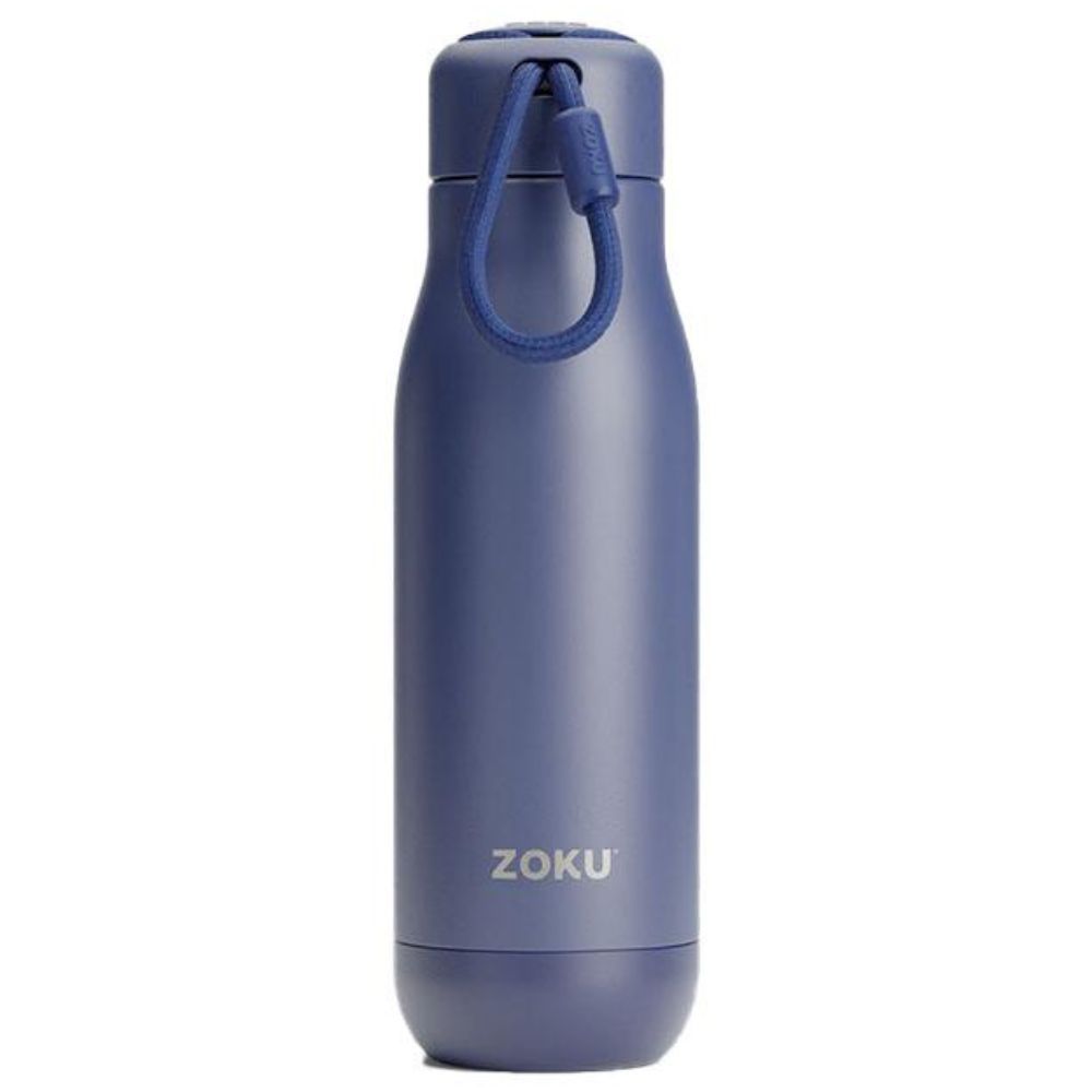 Zoku - Stainless Steel Vacuum Bottle - Navy - 500 ml