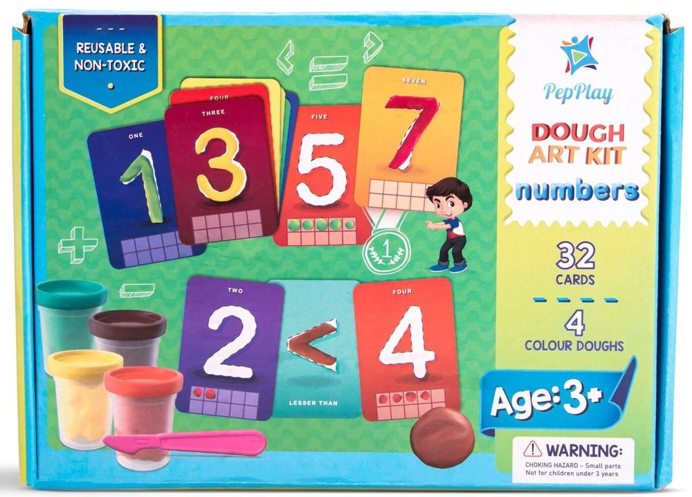 PepPlay - Dough Art Kit - Number