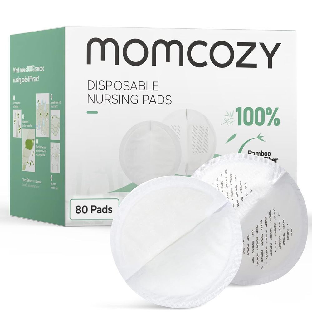 Momcozy - Disposable Nursing Pads - White - Pack of 80