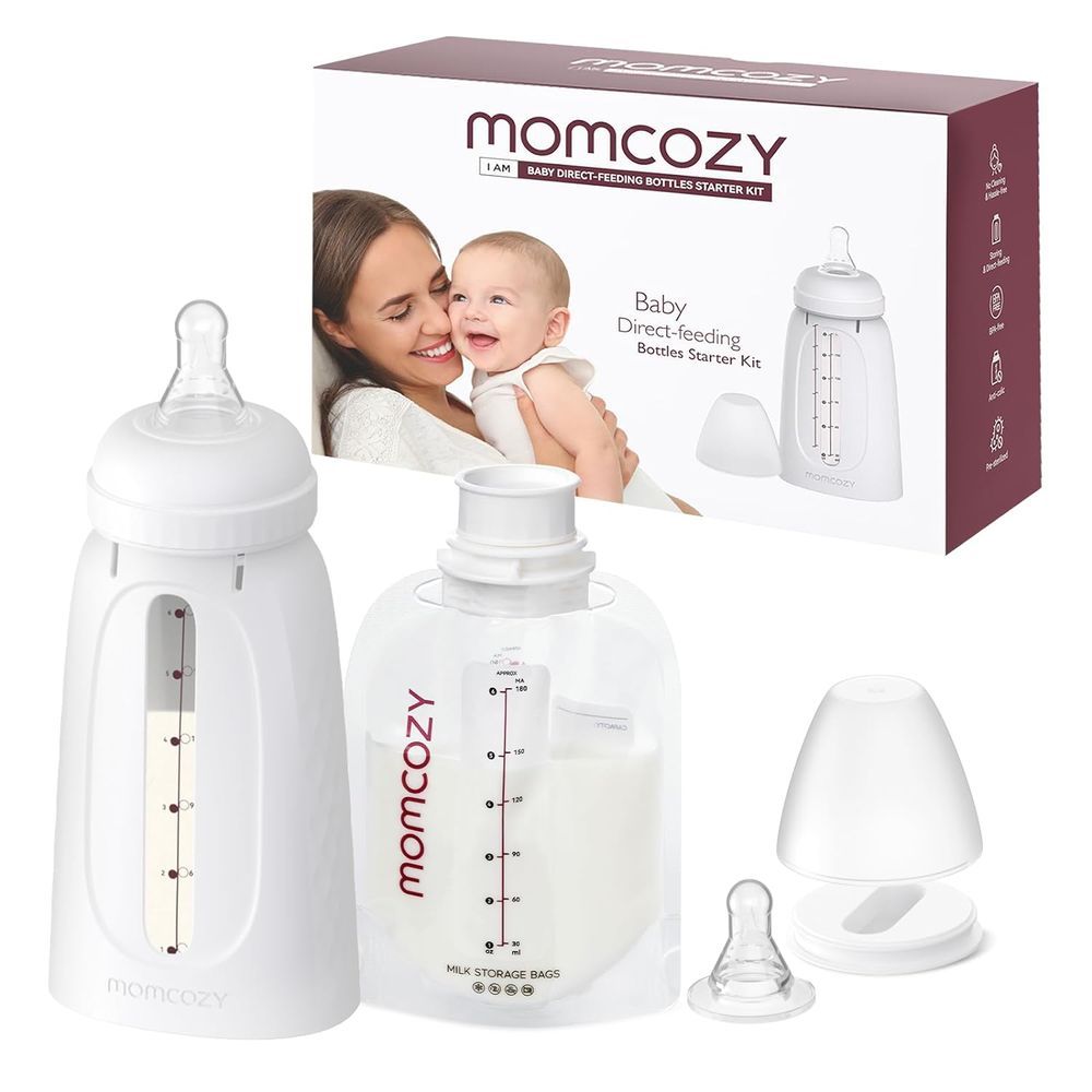 Momcozy - Baby Direct-Feeding Bottles Starter Kit