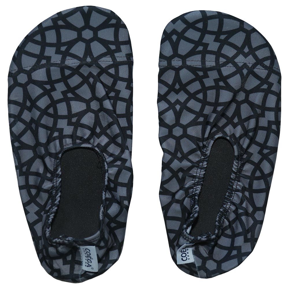 Coega Sunwear - Ladies Pool Shoes - Nero Silver Arabesque