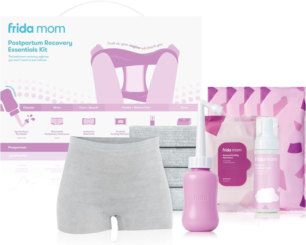 Frida Mom - Postpartum Recovery Essentials Kit With Peri Bottle