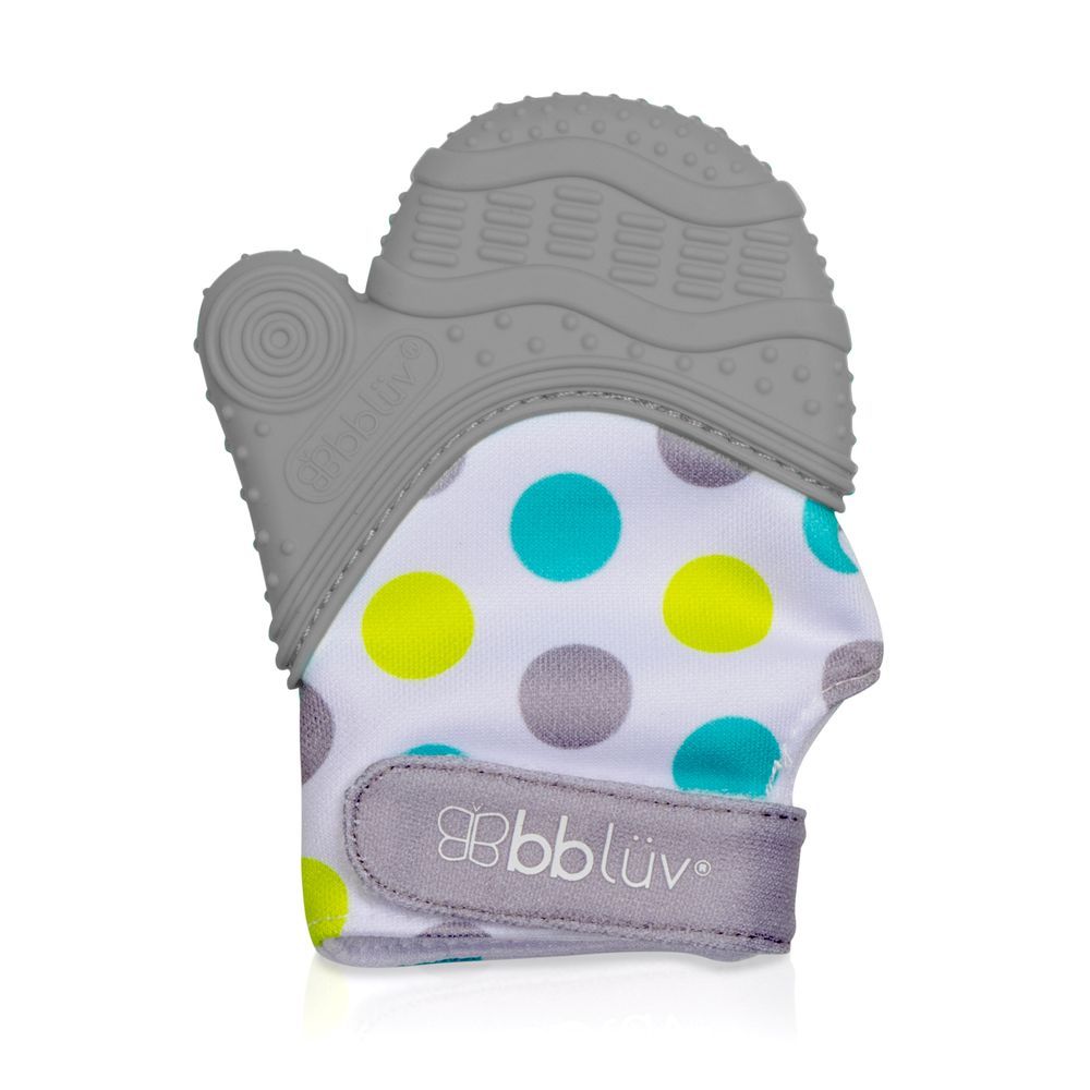 BBLuv - Gluv Teething Mitten - Grey