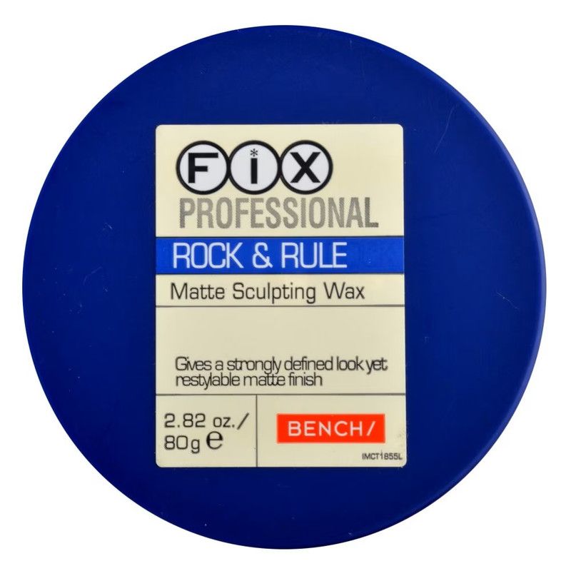 Bench - Fix Professional Rock & Rule Matte Sculpting Hair Wax - 80gm