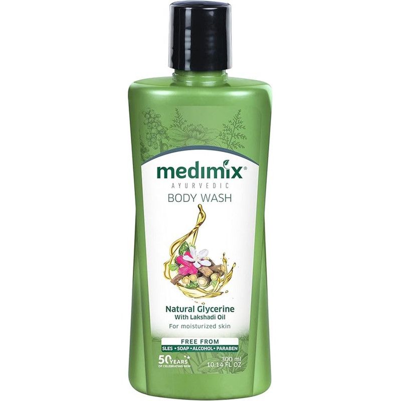 Medimix - Ayurvedic Natural Glycerine With Lakshadi Oil Body Wash - 300 ml