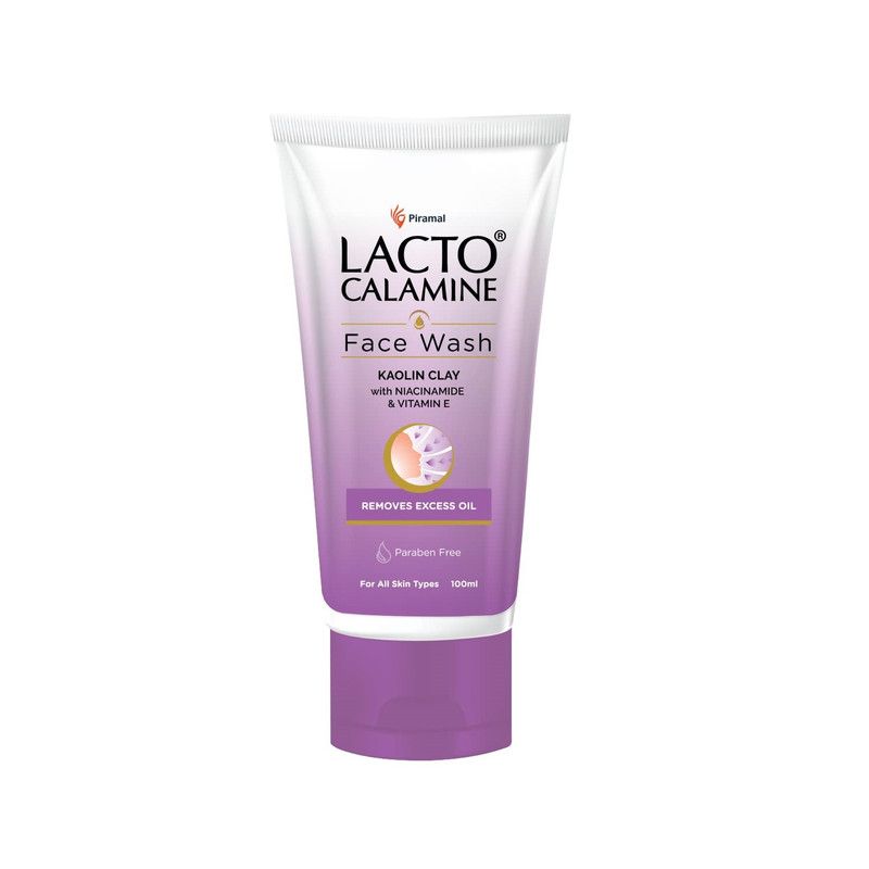 Lacto Calamine - Face Wash Kaolin Clay With Niacinamide And Vitamin E - 100ml