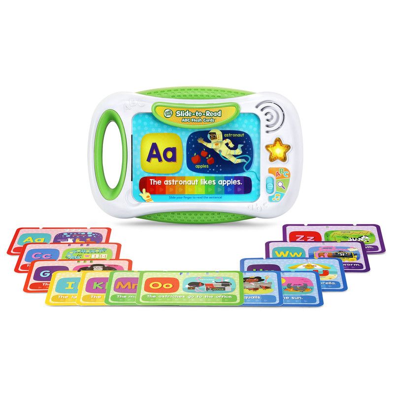 LeapFrog - Slide To Read ABC Flash Cards Early Learning Toy Set