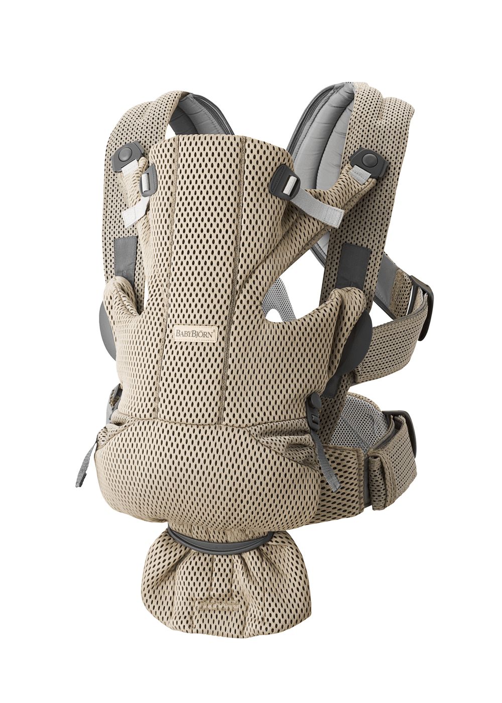 BabyBjorn - 3D Mini Baby Mesh Carrier - Grey/Beige